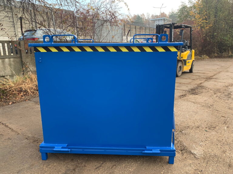 Kontener z otwieranym dnem PMDC 1700 front
