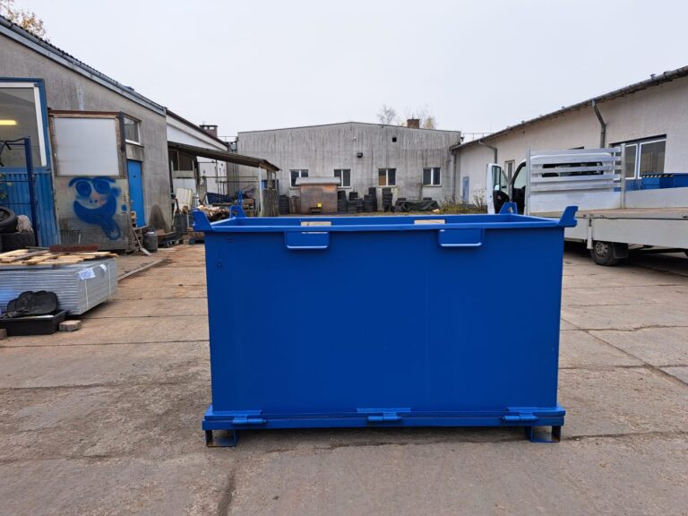 Koontener z otwieranym dnem PMDB 1000 front