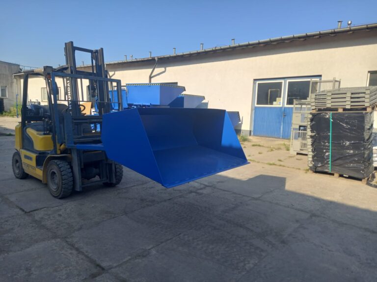 Szufla hydrauliczna front bok